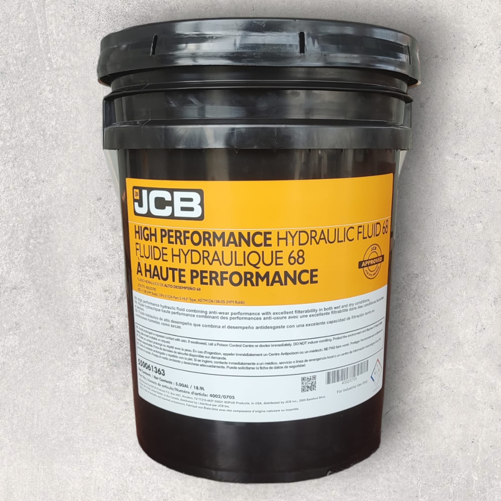 JCB HP FLUIDO HIDRÁULICO 68 20L