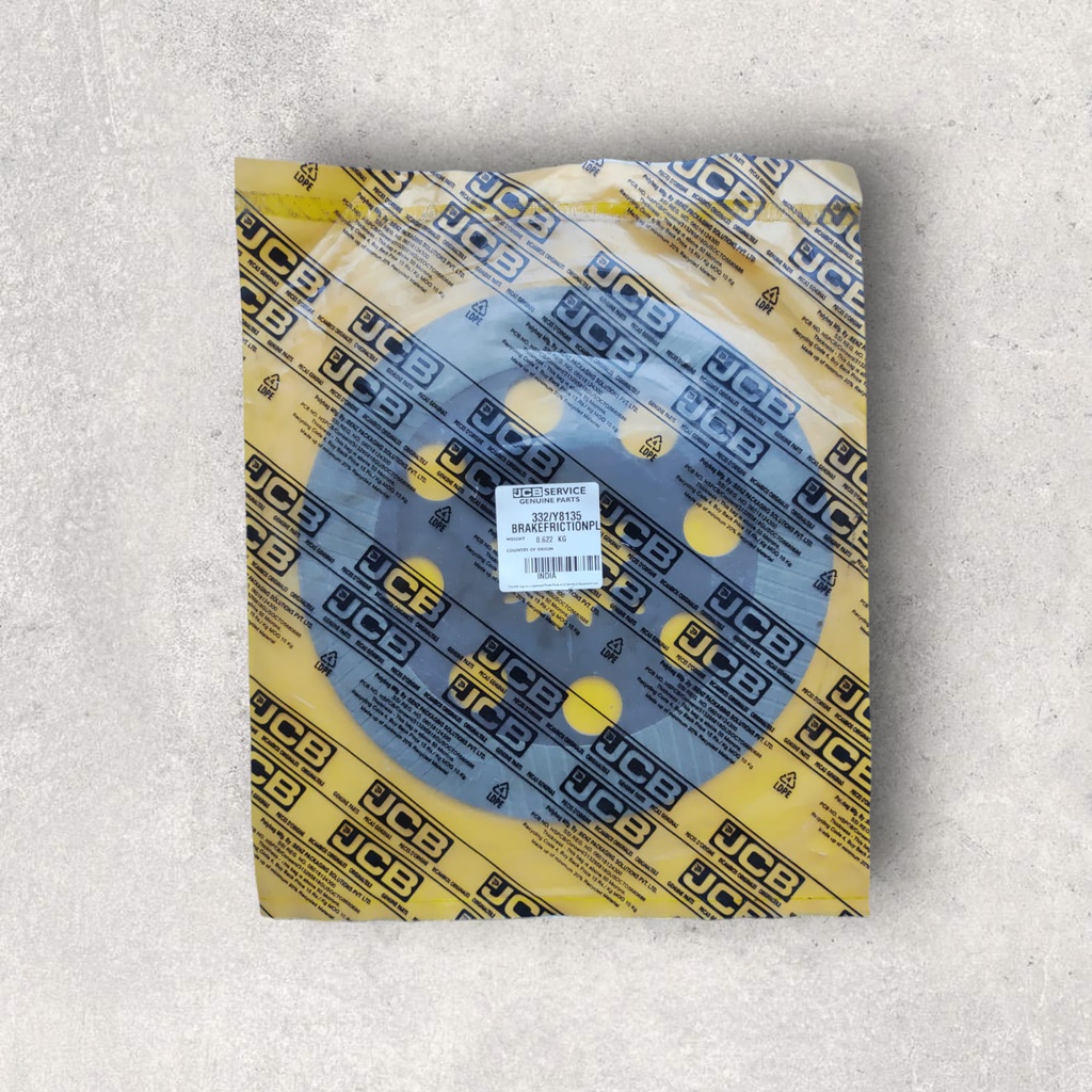 PLACA DE FRICCIÓN DE FRENO