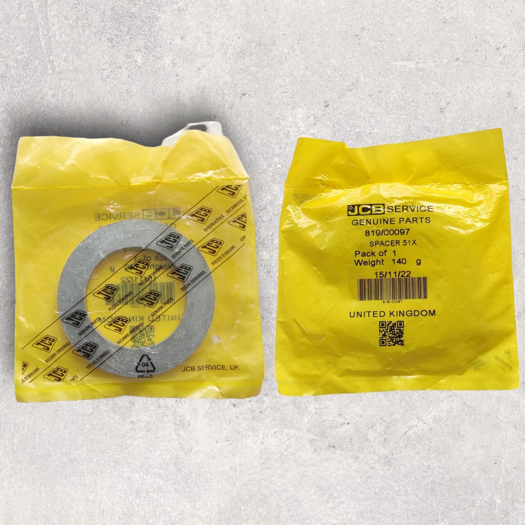 ESPACIADOR DEL BRAZO DEL CARGADOR