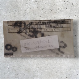 [320/07034L] JUNTA TÓRICA I/D 3,5 X Ø7D 7,25 MM (SOLO EMERGENCIA)